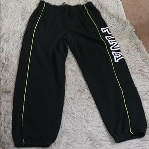 Black Victoria’s Secret sweatpants